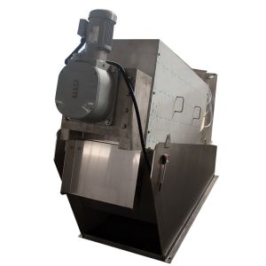 Sludge Dewatering Screw Press Wastewater Treatment In Food Industry