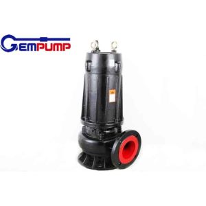ISO9001 Submersible Sewage Pump Cast Iron Sewage Cutter Submersible Pump
