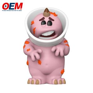 Custom Halloween Plastic 3D Toy / Plastic Mini Figure Cute Doll