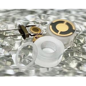 Stable Frequency-Temperature Characteristics Quartz Endcap for Pressure Sensing