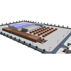 Brick Burning Hoffman Kiln With Enhanced Efficiency For Brick Making Plant