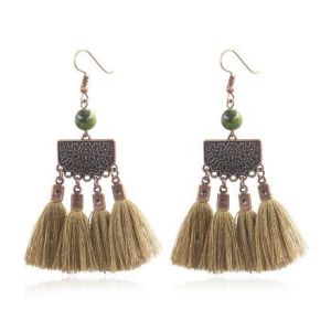Fashion Bohemian Tassel Earrings Drop Earrings
