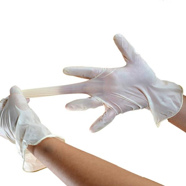 Buy Good Flexibility Disposable Vinyl Glove Tear Resistant Waterproof at wholesale prices