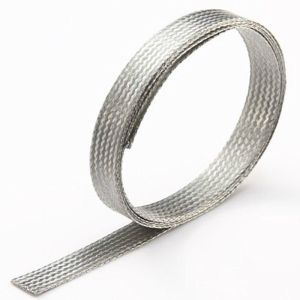 SS304 Monofilament Metallic Braided Sleeving For Cable Protection