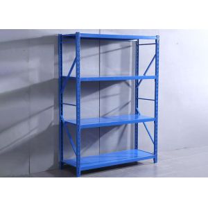 China Electrostatic Spray 2000x2000 Custom Boltless Rack Industrial 4 Tier Shelf on sale