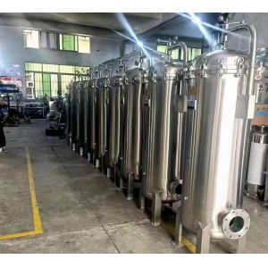 Quality Max working pressure 300Psi Industrial Water Purification Equipment 2 Bag Size for sale