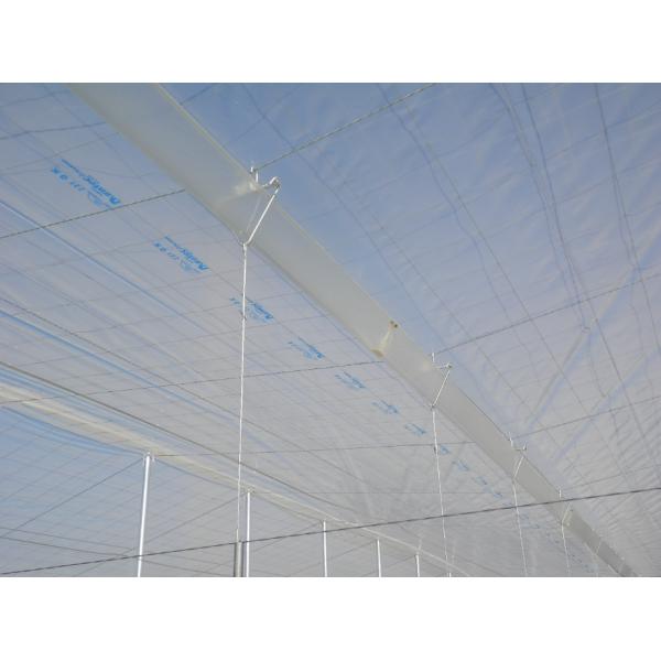 Flat Roof Rain Gutters Roofing Accessories PVC Translucent Rain Gutter Synthetic Plastic