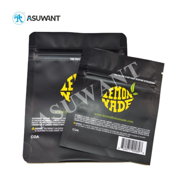 Buy VMPET 3.5g Cookies Sealable Mylar Herb Packaging Mylar Bags at wholesale prices