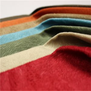 Flock Burnout Textile Upholstery Fabrics Tear - Resistant 250gsm~350gsm