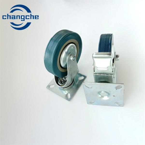 Buy Noiseless 500kg Heavy Duty Caster Wheels Castors With Brake at wholesale prices