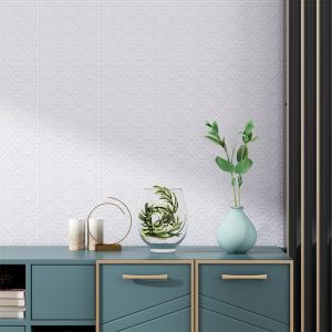 White 20x20cm Ceramic Rustic Tile for Floor and Wall