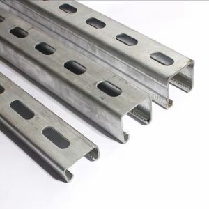 Lightweight Corrosion Resistant 1-3mm Aluminum Alloy Slotted C Channel For