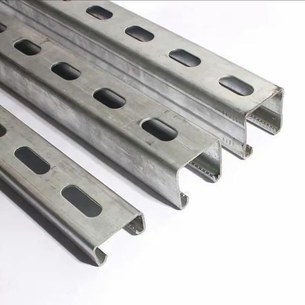 Lightweight Corrosion Resistant 1-3mm Aluminum Alloy Slotted C Channel For