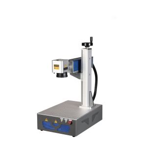 Portable Laser Fiber Marking Mahine For Metal Mark Number Picture Mark