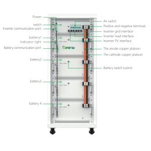 20kwh LiFePO4 Solar Battery 204V 100ah Power Supply Lithium Battery