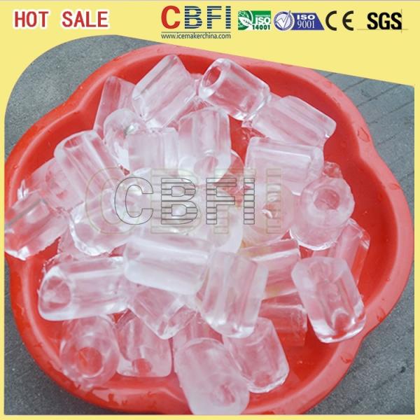 10 Ton Per Day Ice Tube Machine With Cold Room , Water Cooling