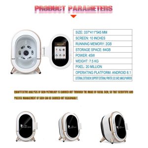 Multifunction Professional Skin Analyzer , Skin Moisture Analyzer Portable