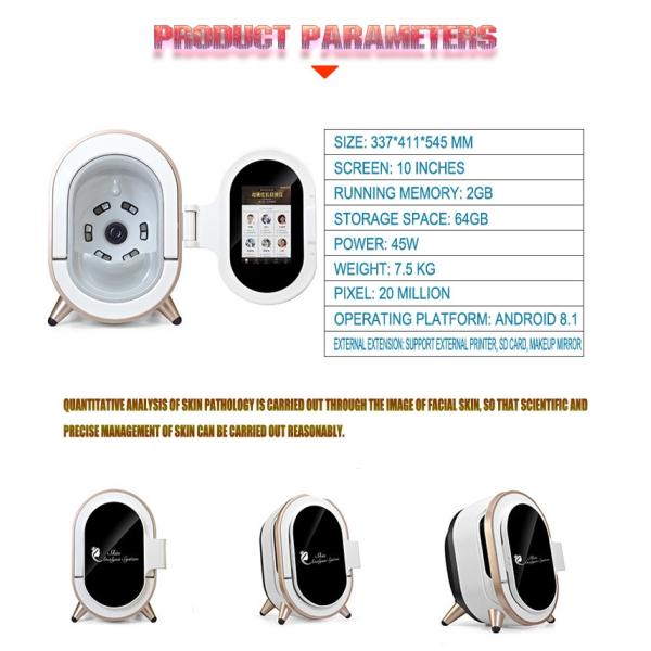 Buy Hair 3d Skin Analyzer , Facial Analyzer Machine Ce Certification at wholesale prices