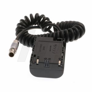 RS 3 Pin to LP-E6 Dummy Battery Adapter for SMALLHD Monitor Zacuto Gratical EVF