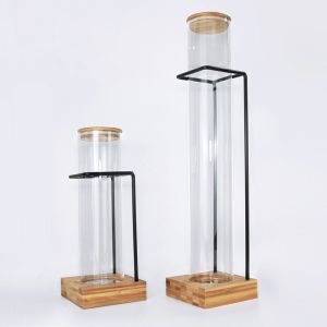 1000ml Display Borosilicate Sealable Glass Jars