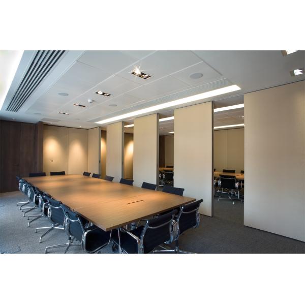 Buy 65mm Thickness Melamine Removable Office Partition Wall / Sliding Wall Panels at wholesale prices