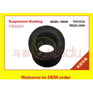 Quality 90385-18046Black colour Rear Spring Bushing For Toyota for sale
