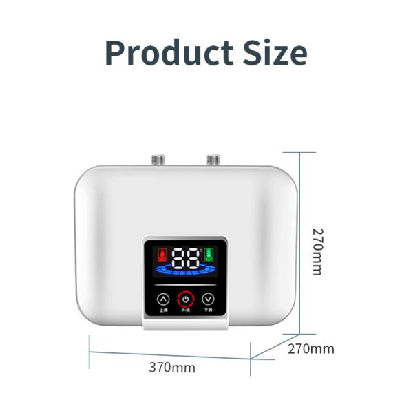 12L Kitchen Water Heaters Smart Electric Storage Water Heater Freestanding