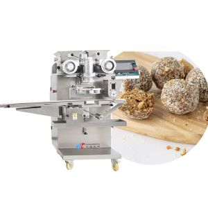 Mini Encrusting Date Ball Machine High Precision Energy Ball Making Machine