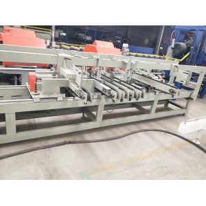 L1200mm Wood Pallet Machine Lumber Wood Cutoff Saw Siemens PLC