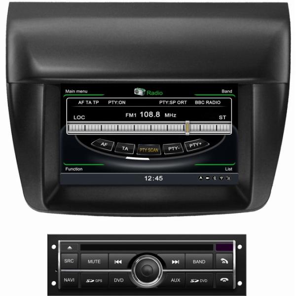 Car navigation system for Mitsubishi L200 (Low) with smart TV phonebook OCB-0941