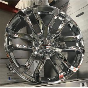 22" GM 12 Spoke Chrome Wheels Rims For Tahoe 1500 2WD 4WD 6x139.7 5924