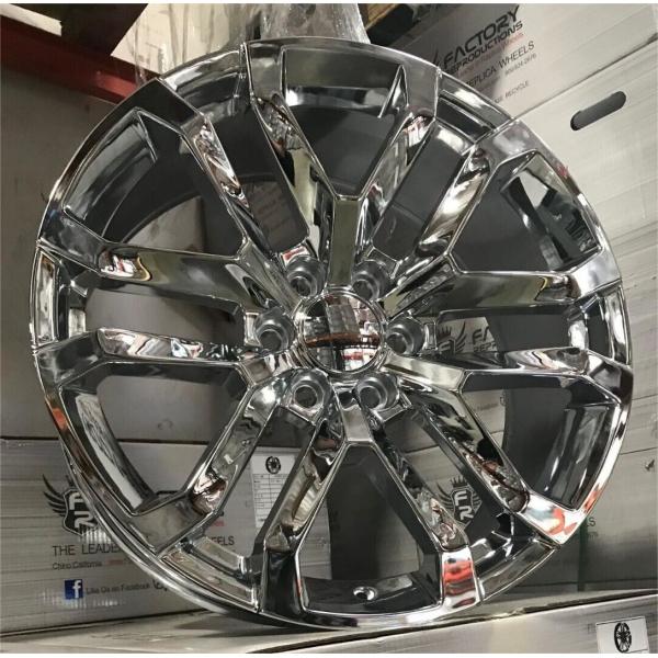 22" GM 12 Spoke Chrome Wheels Rims For Tahoe 1500 2WD 4WD 6x139.7 5924