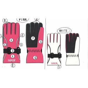China ladies winter warm gloves on sale