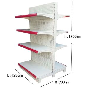 Factory Custom Fashionable gondola rack