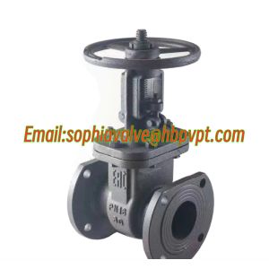 GOST standard PN10/16 metal seal gate valve