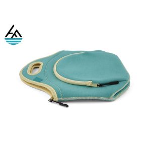 Custom Adult Washable Neoprene Lunch Bag Soft Fabric Tight Stitching