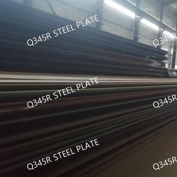 Q345R Steel Plate / Alloy Plate 345R Thickness 6.0 - 250mm Custom Cutting Any Size