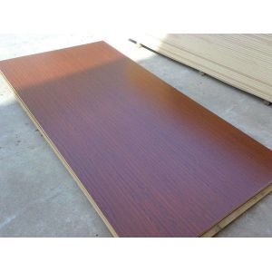 E1 Formaldehyde Emission Commercial Grade Plywood , Melamine Faced Plywood
