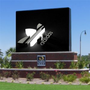 6000cd/Sqm Outdoor LED Billboard 1R1G1B P10 IP68 Dustproof