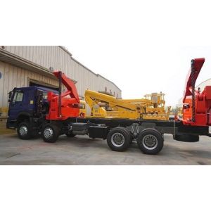 Side Loader Semi Trailer Optimized For Efficient Container Loading Unloading