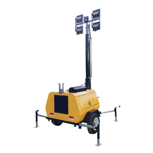 Buy Diesel Light Tower With 4*400W LED Lamps For Road Construction Works at wholesale prices