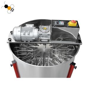 Quality Mechanical Food Grade 12 Frames Electric Honey Extractor 42*26cm for sale