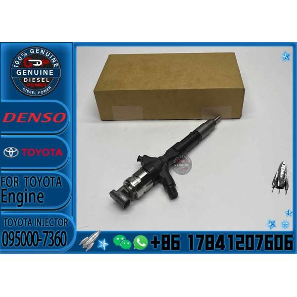 Hot Sale Fuel Unit Injector 095000 7360 0950007360 Common Rail Injector 095000-7360 for Toyota