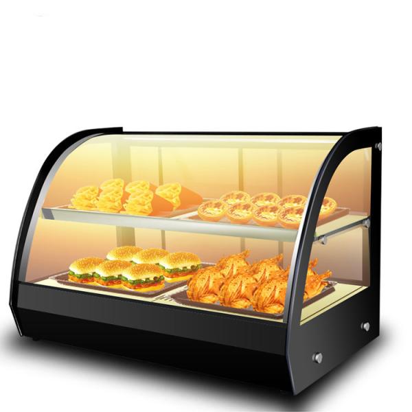 Professional Commercial Electric Food Warmer Display Showcase with Versatile
