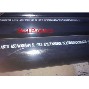 ASTM A252 2 Y A53 A Seamless Steel Pipe Carbon Steel Material CE Certificated