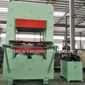 1500x1500 Mechanical Push Pull Rubber Vulcanizing Press Machine 800T