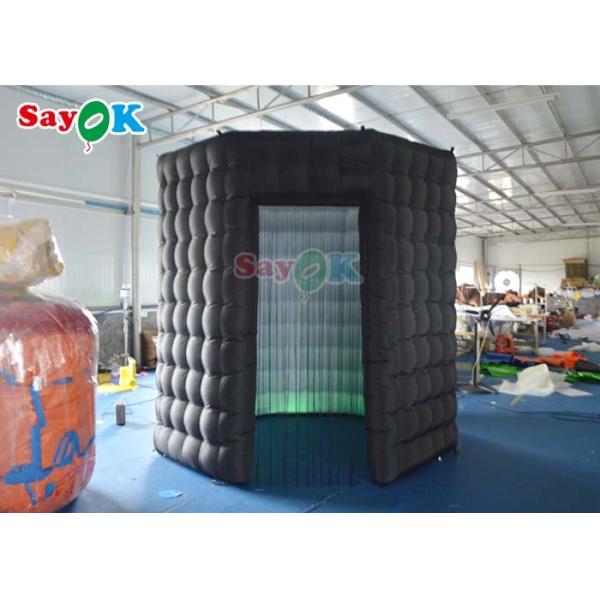 Oxford Cloth Inflatable Photo Booth Tube LED Light For Parties N Film Events
