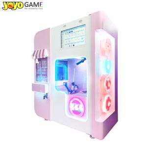Automatic Cotton Candy Vending Machine Which is totally Automatic and colorful