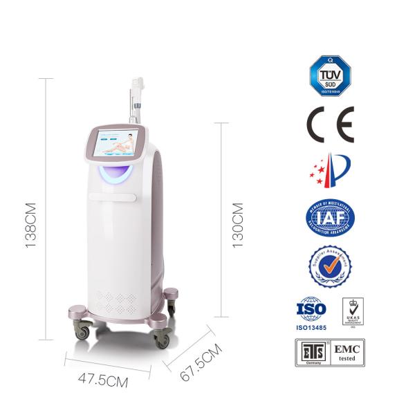 Buy OEM CE Approved Diode Laser Hair Removal Machine 10.4 Inch Touch Screen at wholesale prices