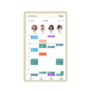 Smart touch screen calender electronic calendar smart calendar family digital